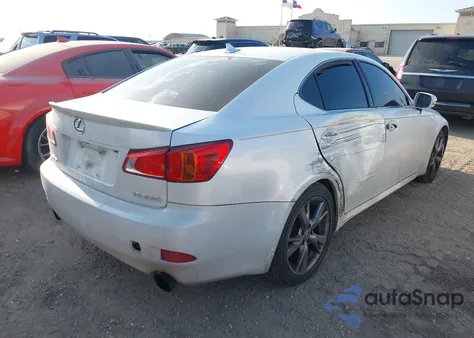 2009 Lexus Is 250 from USA, damaged, VIN JTHBK262592087076